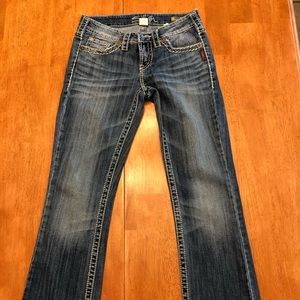Silver jeans